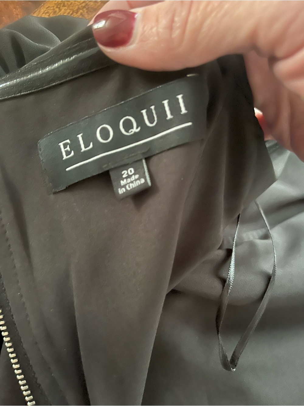 ELOQUII Convertible Strapless Fit-and-Flare Cocktail Dress | Size 20 - Picture 7 of 8